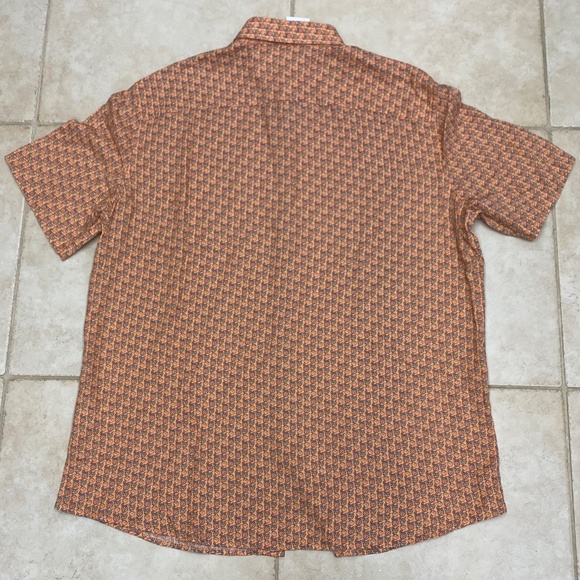 Southern Tide Short Sleeve Button Up Pocket Shirt Mens Size L - Picture 4 of 5